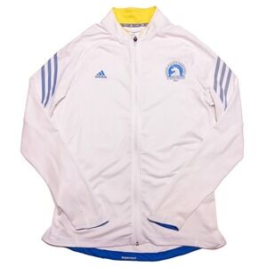ADIDAS 2013 Boston Marathon Women's Supernova Running Jacket White Large L